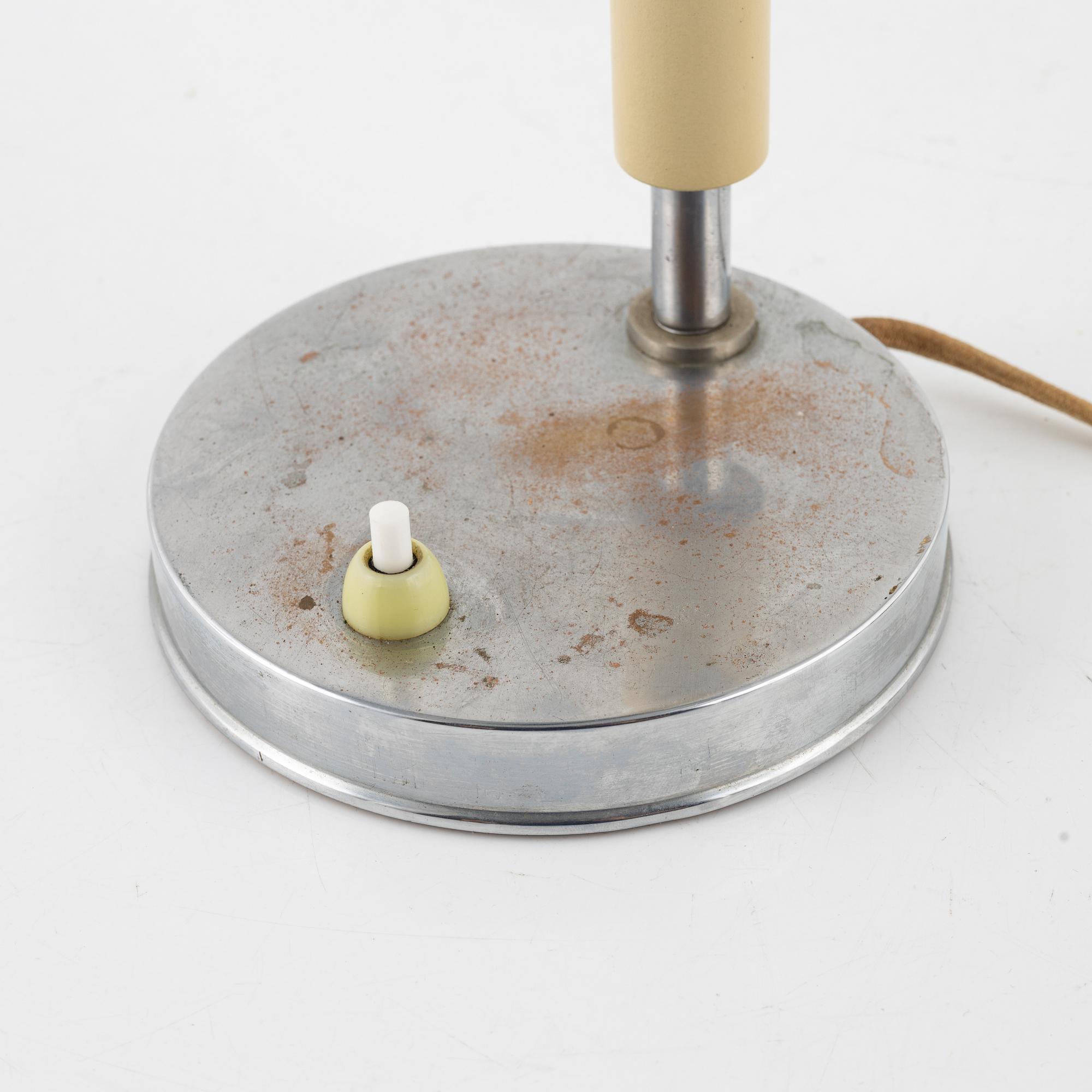 Bordslampa, funkis, 1930/40-tal.