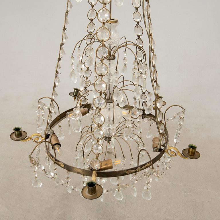 Chandelier, Gustavian style, 20th century.