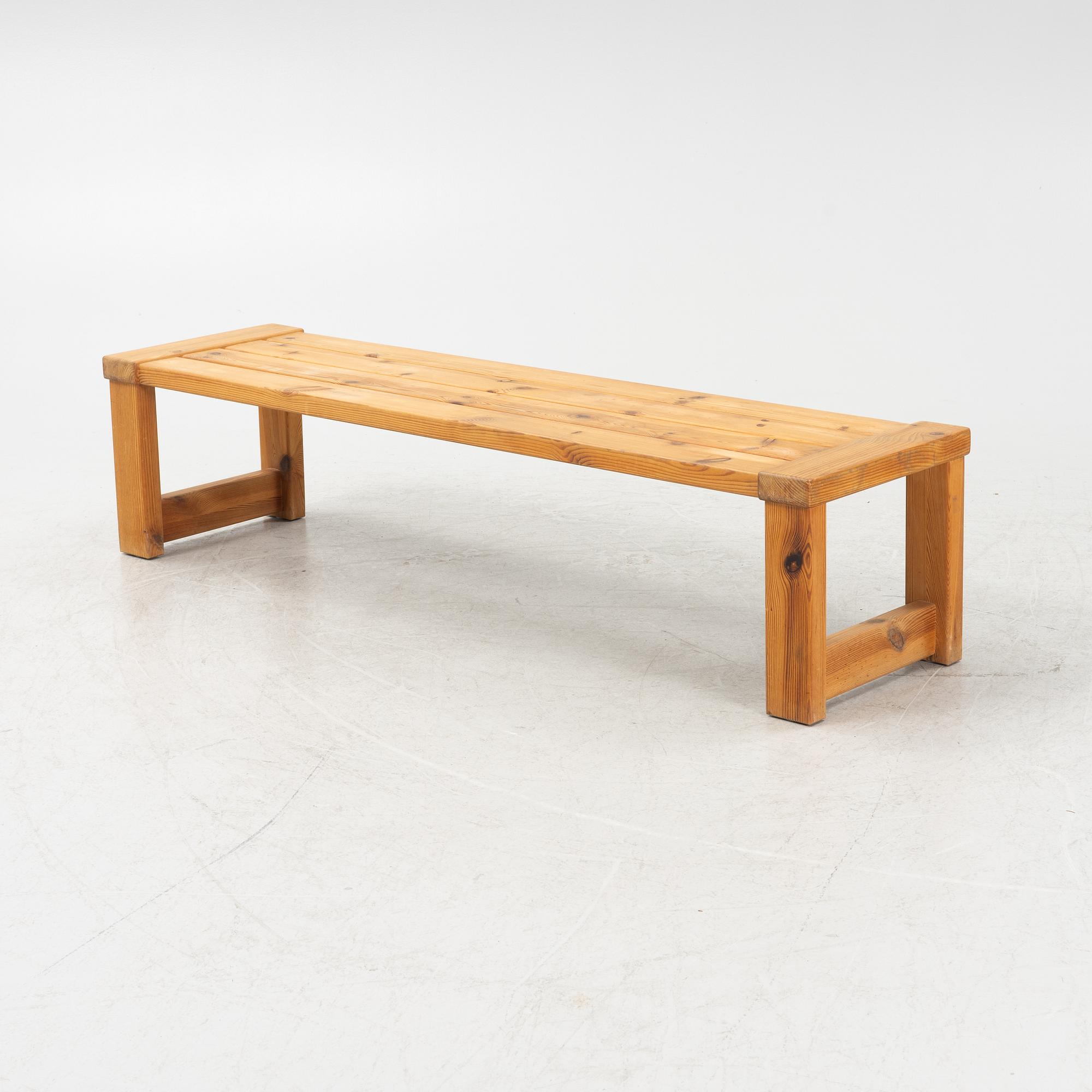 Bench, Glasmäster, Markaryd, Sweden, 1960's.