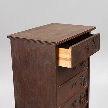Chest of drawers, Jugend, Sweden, circa 1910.