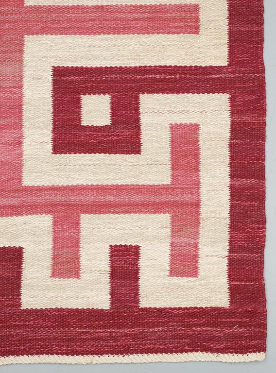 RUG. Flat weave (Rölakan). 155 x 100 cm.