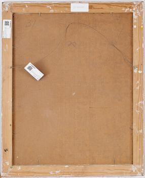 OLLE HJORTZBERG, olja på pannå, signerad och daterad 1941.