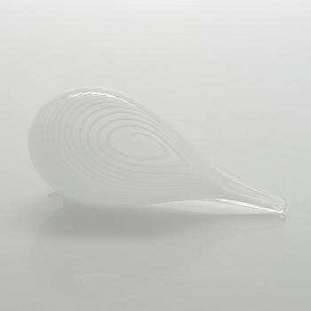 Oiva Toikka, A glass bird, signed Oiva Toikka Nuutajärvi Notsjö Tampella.