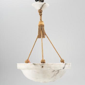 Takampel, alabaster, 1920-tal.