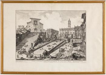 Giovanni Battista Piranesi · GIOVANNI BATTISTA PIRANESI, engraving, 18th century.