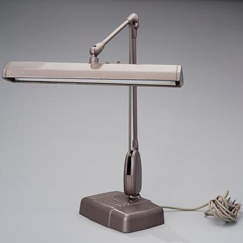 Desk lamp P-2324, Dazor Floating fixture, Mfg. Corp, USA mid 20th century.