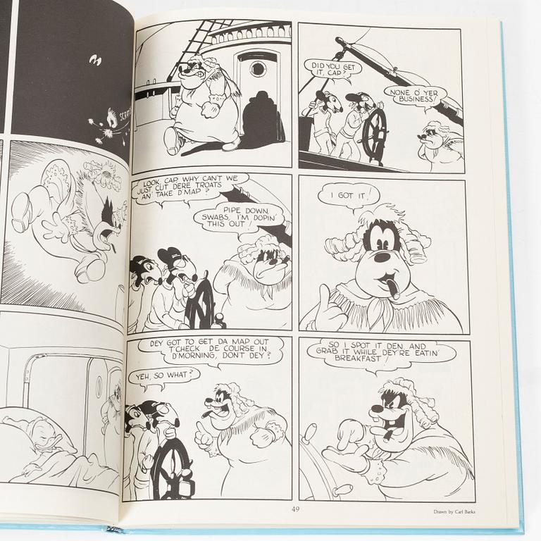 Carl Barks library, 30 volymer, Walt Disney, Another Rainbow Publishing, USA 1980-tal.