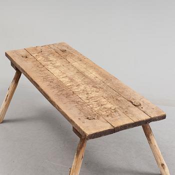 A 19th century bench / table.
