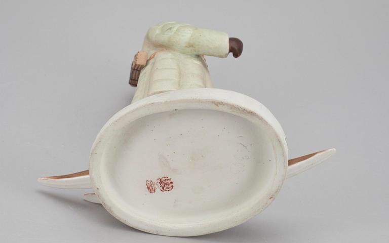 FIGURIN,  biskvi, Gardner, Dimitrovskij Porslinsfabrik, гарднер дмитровский фарфоровый завод, Ryssland 1920-30-tal.