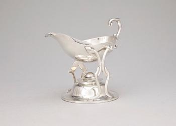 SÅSKANNA MED RECHAUD, sterlingsilver, Mexico, 1900-tal. Totalvikt ca 725 g.