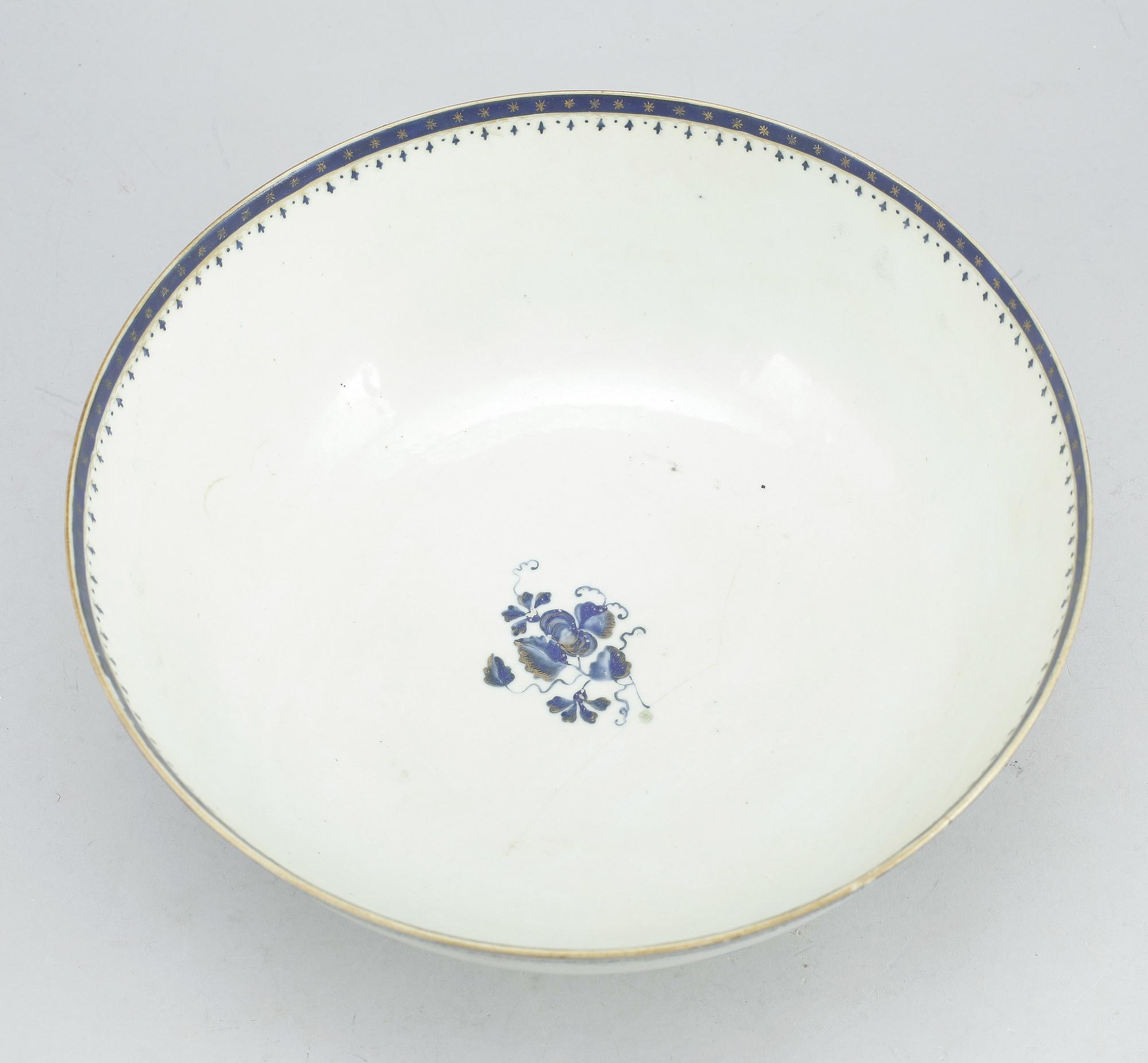 SKÅL, porslin, Kina, 1800-tal.