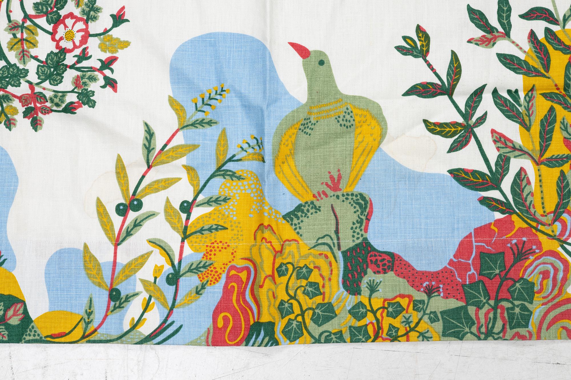 Josef Frank, a pair of 'Anakreon' curtains, Svenskt Tenn.