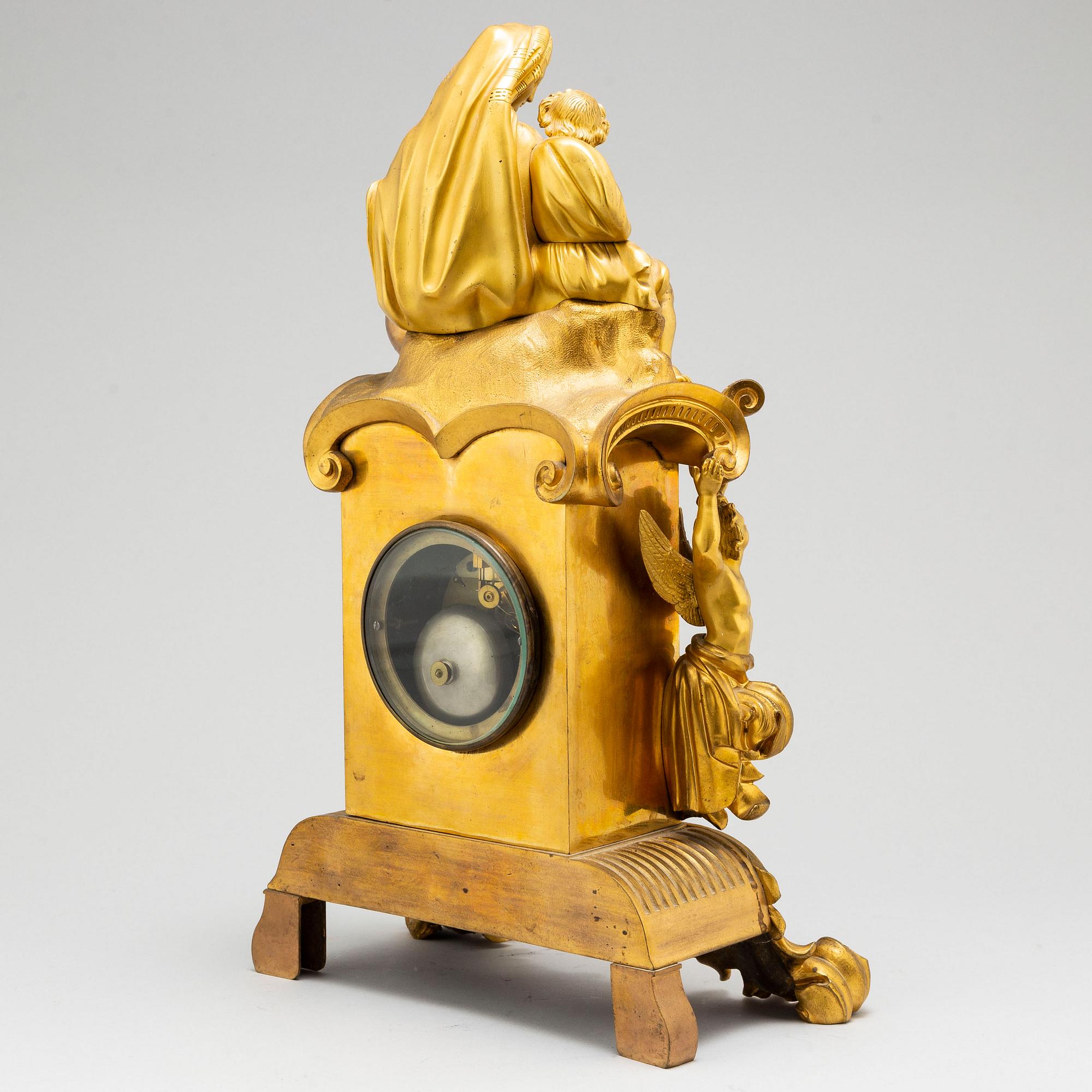 PENDULUM CLOCK, probably France. Second half of the 19th century.