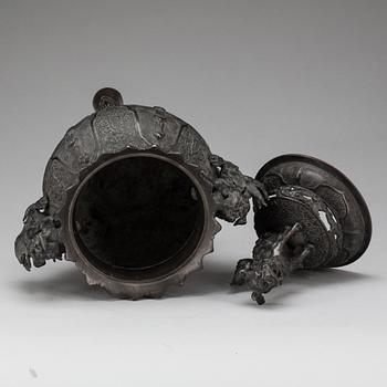 RÖKELSEKAR, brons, Kina.
