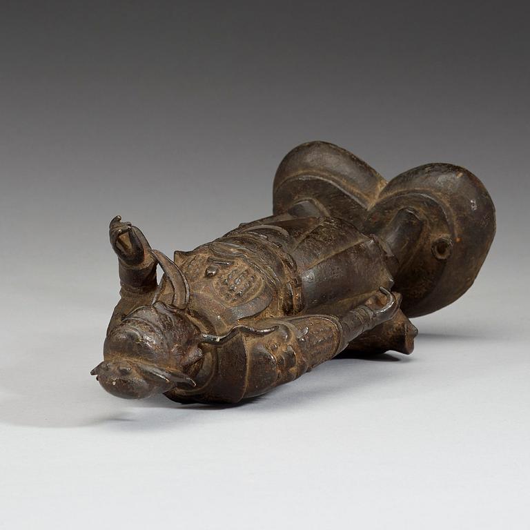 GUANYU, brons. Mingdynastin, 1600-tal.