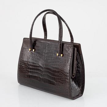 Hermès, väska "Sac Topaze", vintage, tillverkad innan år 1945.
