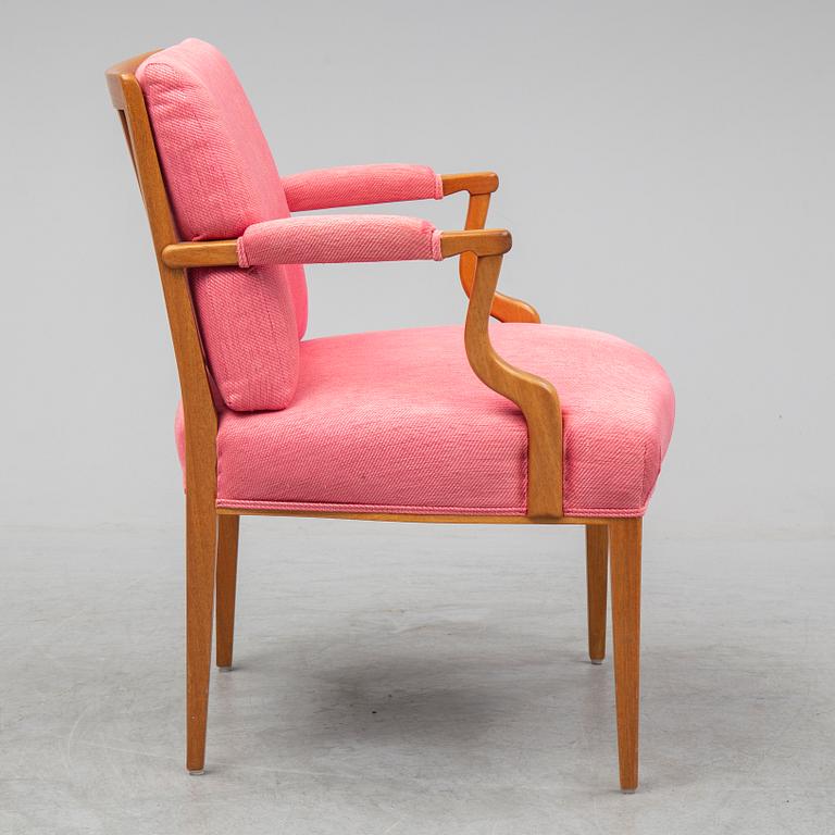 JOSEF FRANK, a '969' armchair, Firma Svensk Tenn.