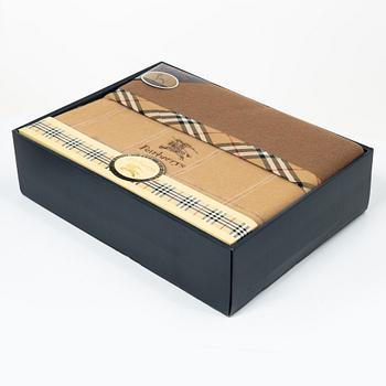 Burberry, blanket/bedspread.