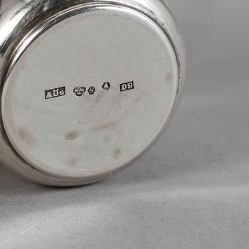 PARTI SILVER, 17 delar. Bl a Köpenhamn 1938. Total vikt 365 g.