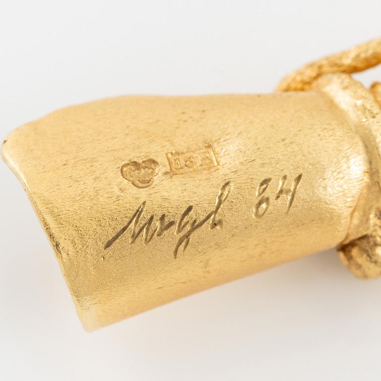 Magnus G:son Liedholm, necklace, 18K gold.