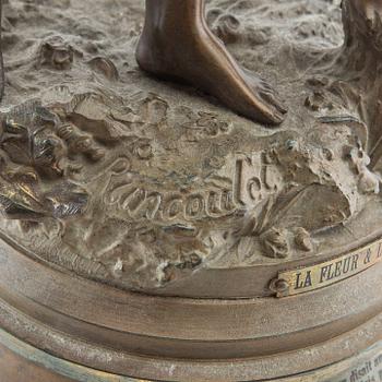 Ernest Rancoulet, efter skulptur "La fleur et le papillon".