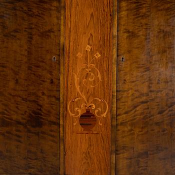 A birch cabinet, 1930's.
