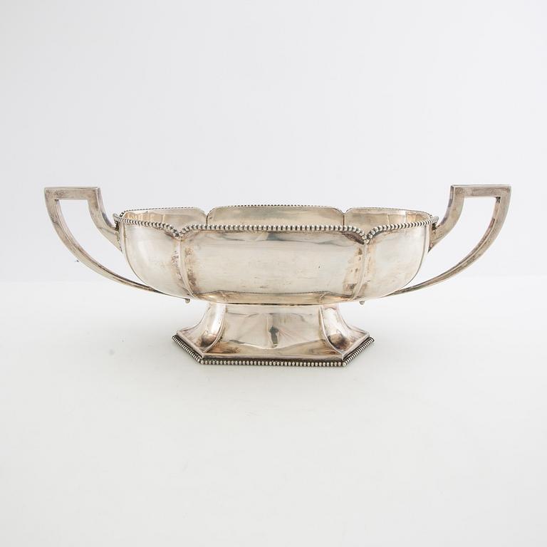 Jardinière silver Swedish import marks first half of the 20th century.