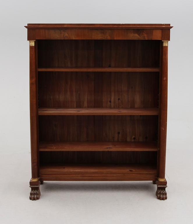 BOKHYLLA, Karl Johanstil, omkring år 1900.