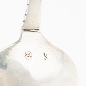 Supsked silver Karlskrona möjligen Benedict Stechau (verksam 1705-1712).