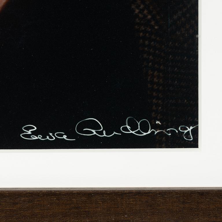 Ewa Rudling, photograph of Jack Nicholson, Paris, signed.