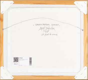 ARDY STRÜWER, olja på du/pannå, signerad. Daterad 1998 a tergo.