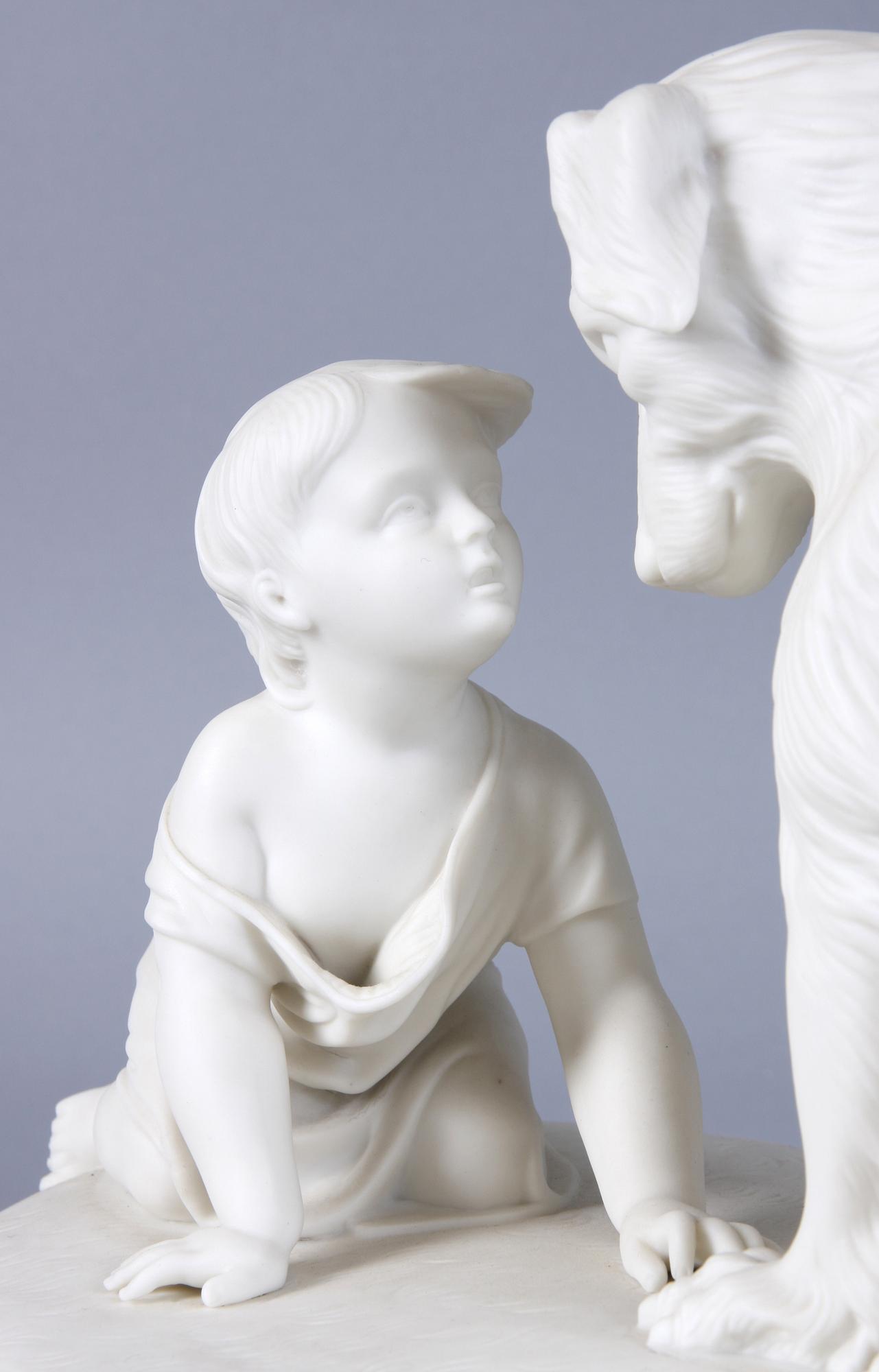 FIGURIN, parian. Gustafsberg "Kan du inte tala".