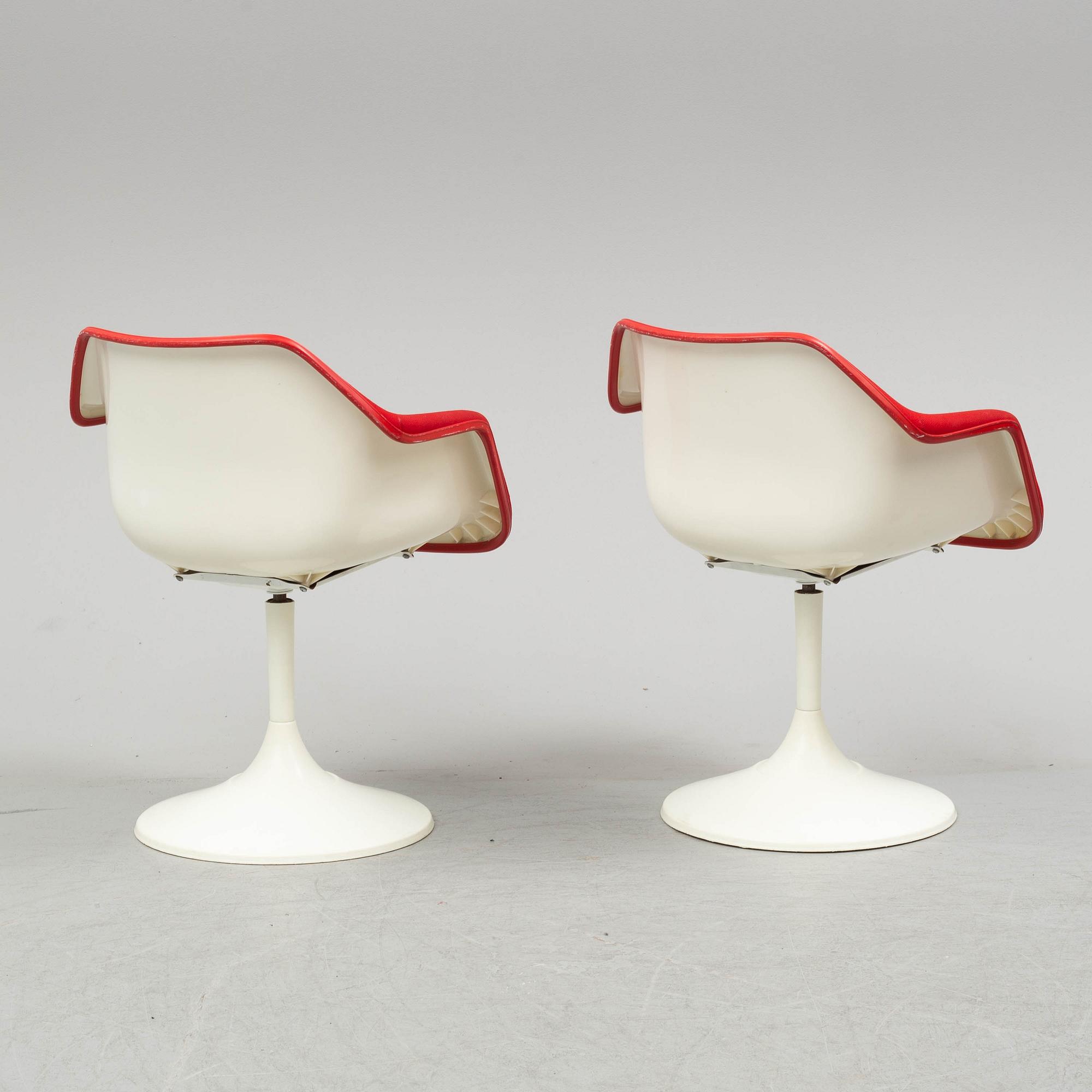 2 desk chairs, "Clipper"/Snille" by Svante Schöblom, Overman for IKEA.
