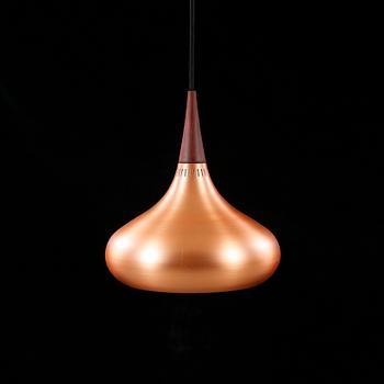 A ceiling lamp named "Orientpendel", designed by Jo Hammerborg for Fog og Mörup, made in late 20th century.