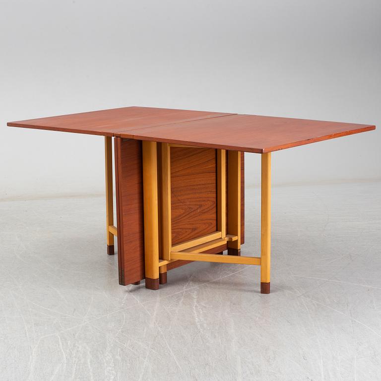 BRUNO MATHSSON, a  gateleg table for firma Karl Mathsson, Värnamo 1960.