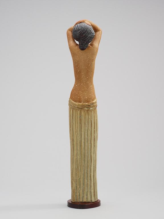 A Stig Lindberg stoneware figure, Gustavsberg Studio, 1940's.