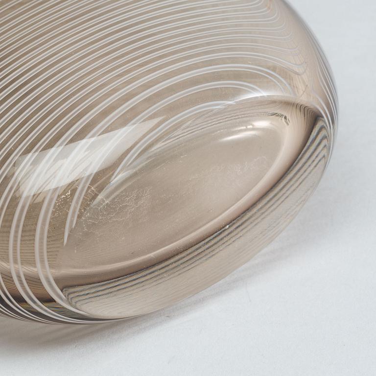 A "cappa" Murano glass vase.