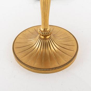 Bordslampa Swedish Modern 1940-tal brons.