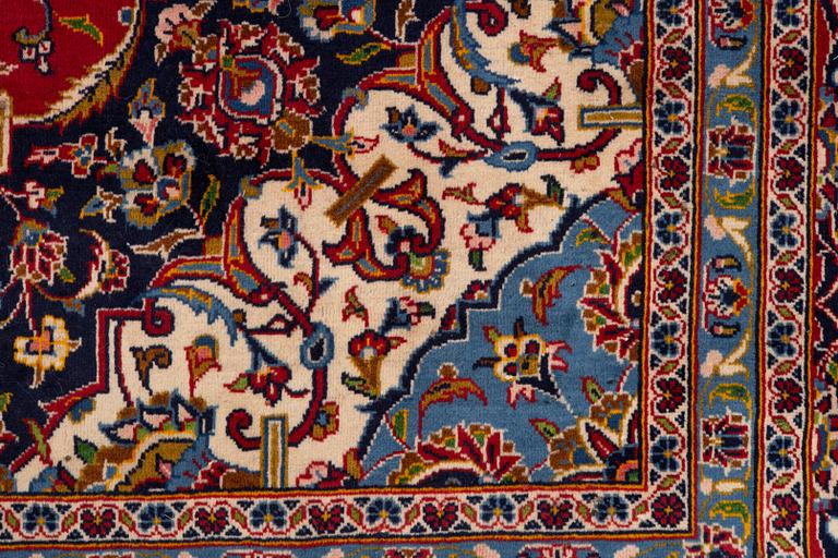 Carpet, Keshan, approx. 400 x 305 cm.