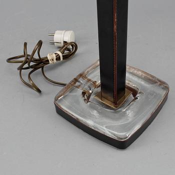 BORDSLAMPA, okänd tillverkare, omkring 1900-talets mitt.