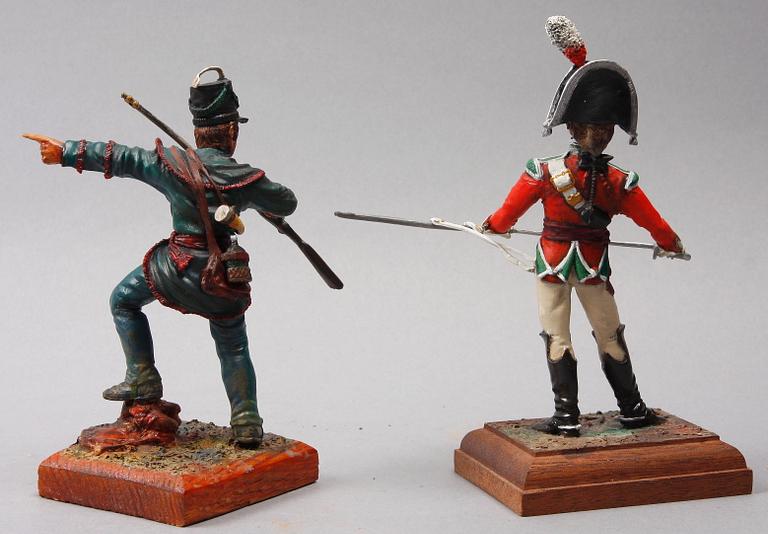 TENNFIGURER, 2 st. 1900-tal.