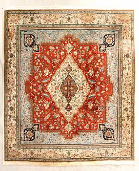 Rug, Tabriz semi-antique/old approx. 292x303 cm.