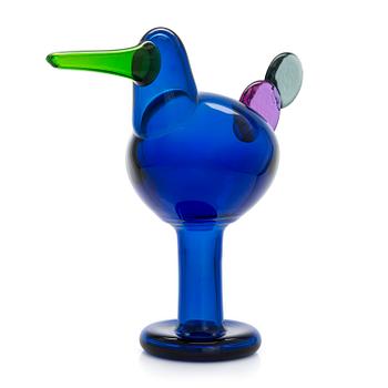 Oiva Toikka, A glass bird, signed Oiva Toikka IITTALA SCOPE 2019 132/500.