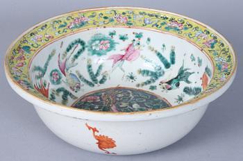 SKÅL, porslin, Kina, 1800-tal.