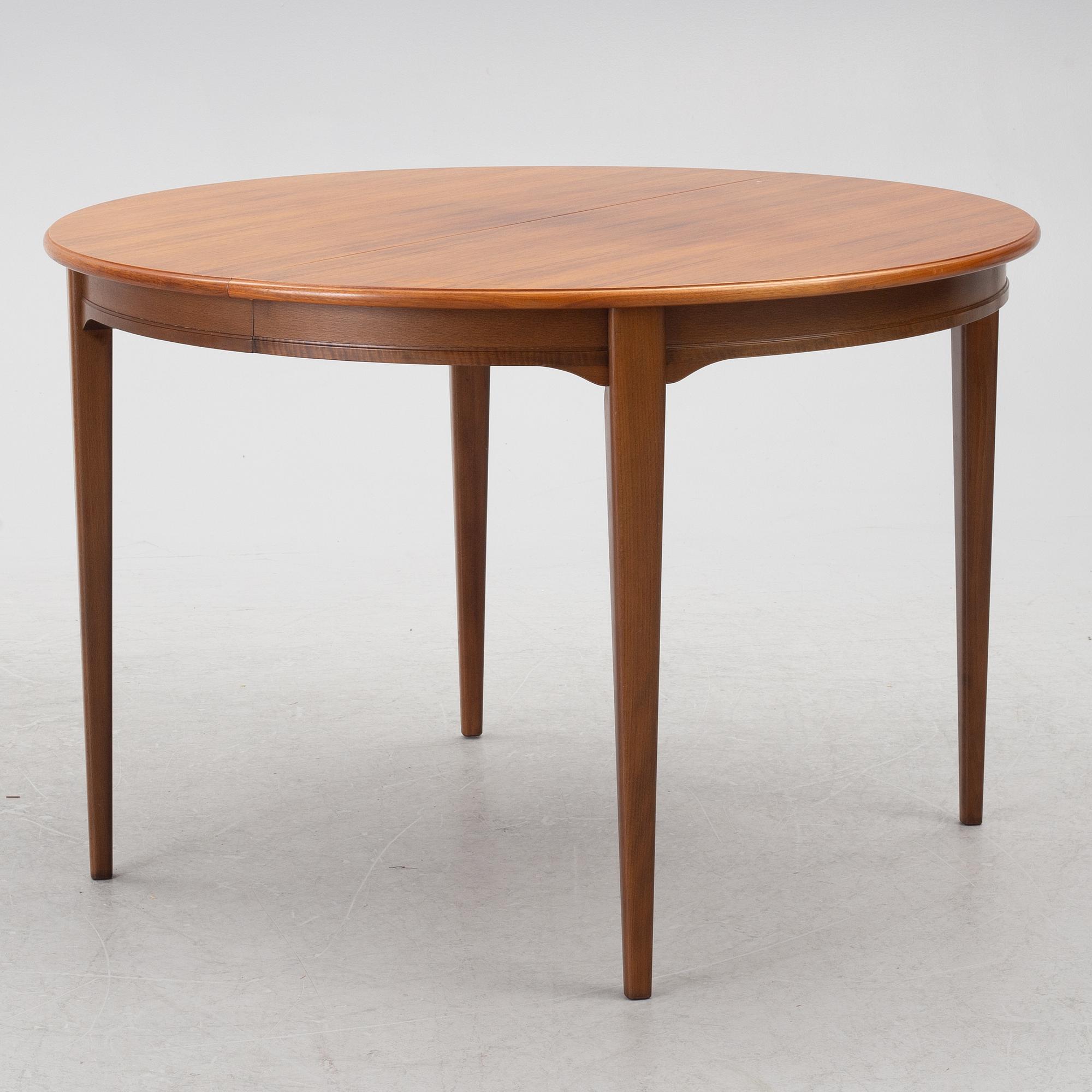 Svante Skogh, matgrupp, 5 delar, "Vindö", Balders snickeri, Vaggeryd, 1900-talets andra hälft.