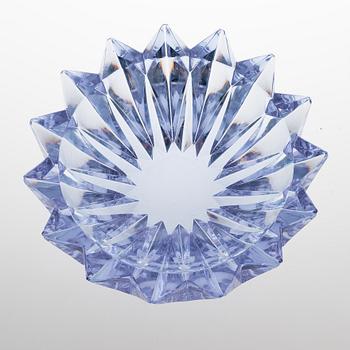 Aimo Okkolin, A 'Water lily' bowl, signed Aimo Okkolin Riihimäen Lasi Oy.