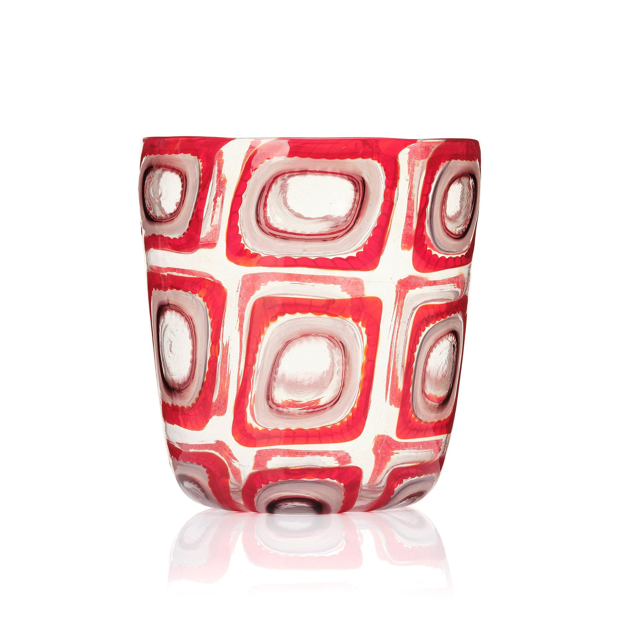 Ercole Barovier, a 'Dorico ' vase, Barovier e Toso Murano Italy 1960s.