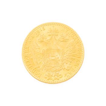 Gold coin, Austria-Hungary, 1 Ducat, 1915.