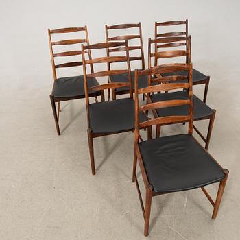 Torbjørn Afdal, Dining group 7 dlr model 113, Vamo Møbelfabrik, Sønderborg.