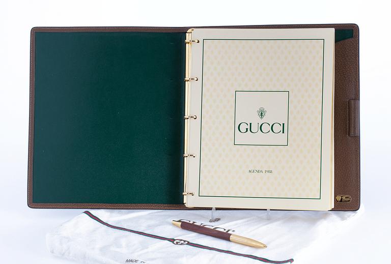 GUCCI, kalender/agenda 1988,